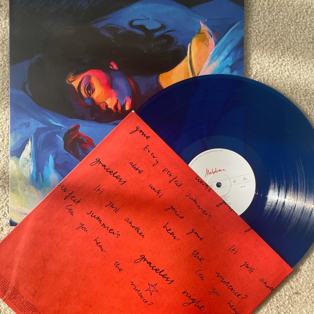 Blue Deluxe Lorde Melodrama Vinyl Record